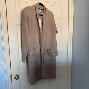 Elegant Brown Women's Cardigan